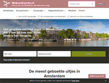 Tablet Screenshot of amsterdam.mokumevents.nl