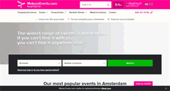 Desktop Screenshot of amsterdam.mokumevents.com